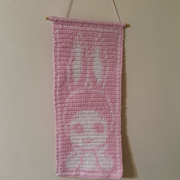 Sonny Angel crochet tapestry - rabbit - Picture 1 of 2